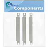 3-Pack BBQ Grill Burner Crossover Tube Replacement Parts for Cuisinart G41803