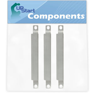 3-Pack BBQ Grill Burner Crossover Tube Replacement Parts for Master Chef G45101
