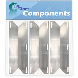 3-Pack BBQ Grill Heat Shield Plate Tent Replacement Parts for Jenn Air 720-0171