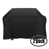 2-Pack Grill Cover Heavy Duty Waterproof Replacement for Weber 2291698 - 65 inch L x 25 inch W x 44.5 inch H