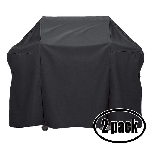 2 Pack Grill Cover Heavy Duty Waterproof Replacement for Weber 3711001, 3721001, 7139, 4421411, 4430411, 4521001, 4411001, 4511001, 4421001, 4431001, 49000001 - 51 inch W x 17.8 inch D x 42 inch H