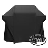 2-Pack Gas Grill Cover Heavy Duty Waterproof Replacement for Weber GENESIS S-310 NG (2007) - 60 inch W x 24 inch D x 44 inch H