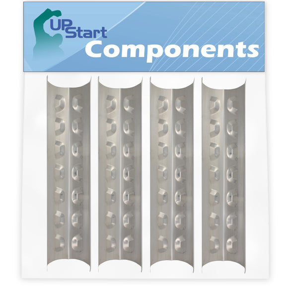 4-Pack BBQ Grill Heat Shield Plate Tent Replacement Parts for Brinkmann 810-9520-S