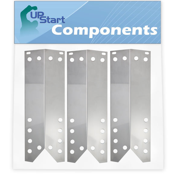 3-Pack BBQ Grill Heat Shield Plate Tent Replacement Parts for Grill Master 16539