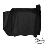 2-Pack Grill Cover Heavy Duty Waterproof Replacement for Traeger Texas Elite 34 Wood Pellet Grill - 53 inch W x 27 inch D x 49 inch H