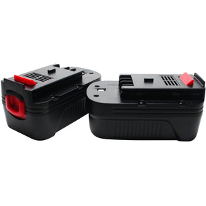 2-Pack - Black & Decker 244760-00 Battery Replacement (1500mAh
