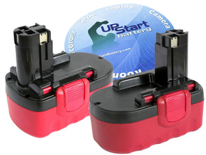 2-Pack Bosch 2 607 335 266 Battery (3300mAh, NI-MH, 18V)