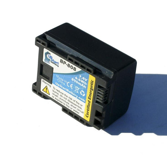 Canon XA10 Battery (BP-808 Decoded)