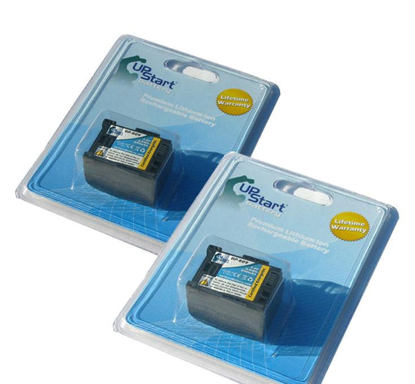 2x Pack Canon VIXIA HF S30 Battery (BP-819 Decoded, 2700mAh