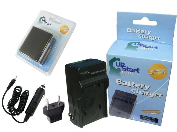 Canon G10Hi Battery and Charger with Car Plug and EU Adapter