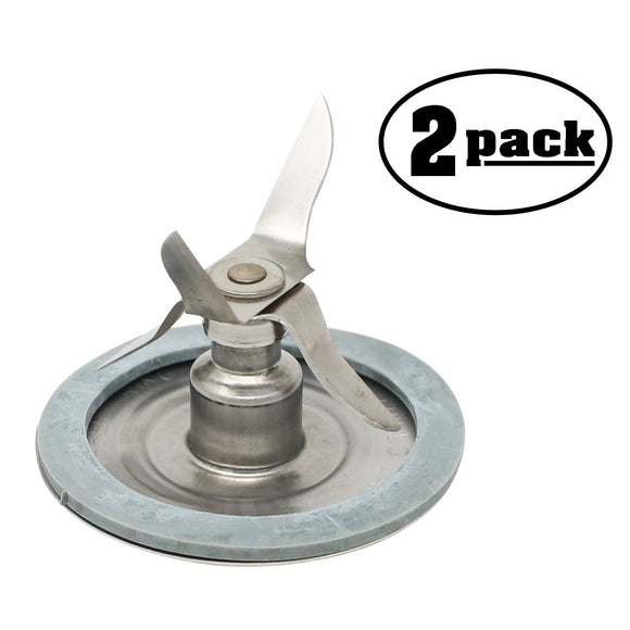 2-Pack Replacement Oster 031014-104-000 Blending Blade for Oster 6873 14 Speed with Food Processor