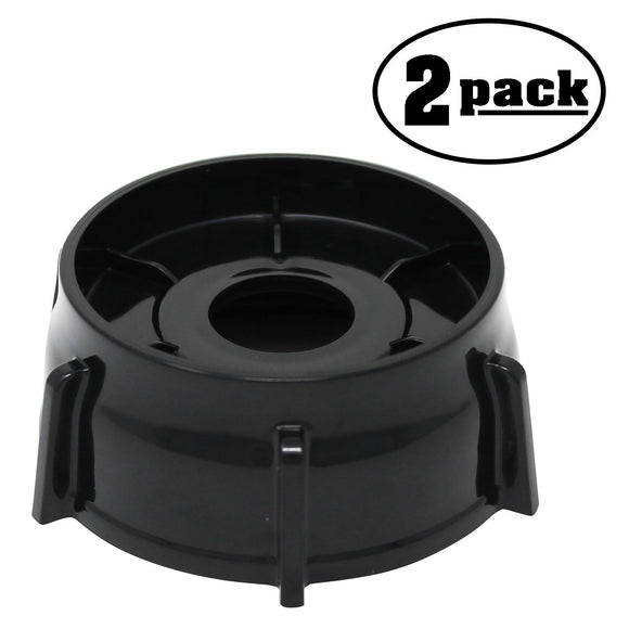 2-Pack Replacement Oster 148381-000-090 Blender Jar Bottom Cap for Oster BCBG08-C 8-Speed Blender