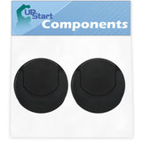2 Pack Replacement Flip Top Travel Lid for Magic Bullet MB1001 Original Blender