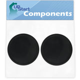 2 Pack Replacement Stay Fresh Lids for Magic Bullet Short Cup Blender