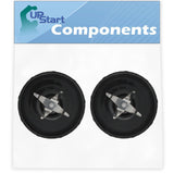 2 Pack Replacement Cross Blade for Magic Bullet MB1001 Original Blender