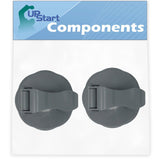 2 Pack Replacement NutriBullet Flip Top To-Go Lid for Ninja NutriBullet 600W Blender Cups