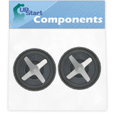 2 Pack Replacement Cross Blade, Extractor Blade for Ninja NutriBullet Pro 900w Blender
