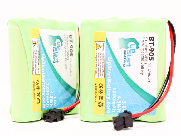 2x Pack - RadioShack 43-725 Battery