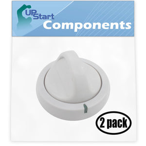 2 Pack Replacement Dryer Timer Knob 131873500 for Frigidaire CRGF342AS3 Residential Dryer