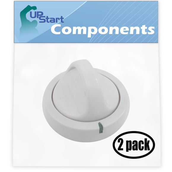 2 Pack Replacement Dryer Timer Knob 131873500 for Frigidaire CRGF342AS3 Residential Dryer