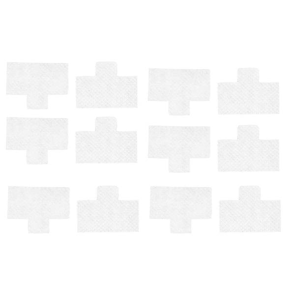 12 Replacement Ultrafine CPAP Filters With Tab for Respironics REMstar Plus CPAP (with and without C-Flex)