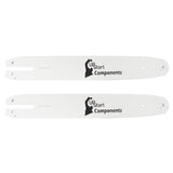 2-Pack 16-Inch Chainsaw Guide Bar Replacement for Oleo Mac E160F(114E/116E)