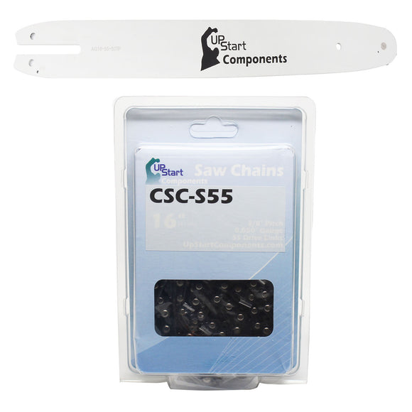 16-Inch Chainsaw Bar and Chain Combo Replacement for Stihl MS 251