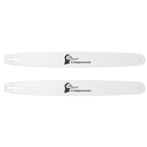 2-Pack 24-Inch Chainsaw Guide Bar Replacement for Poulan 3800
