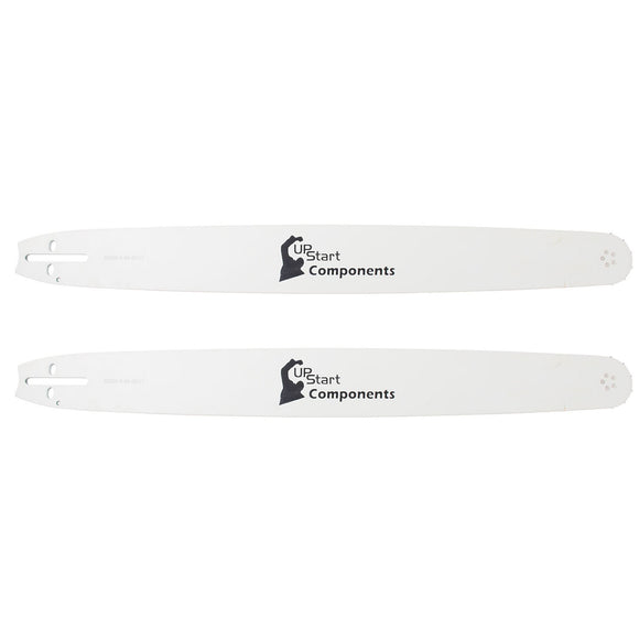 2 Pack 24-Inch Chainsaw Guide Bar Replacement - 3/8