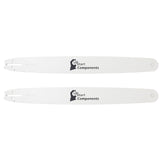 2-Pack 24-Inch Chainsaw Guide Bar Replacement for McCulloch Mac 3-10