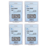 4-Pack 16-Inch Chainsaw Chain Replacement for Stihl 036