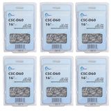 6-Pack 16-Inch Chainsaw Chain Replacement for Stihl MS 310