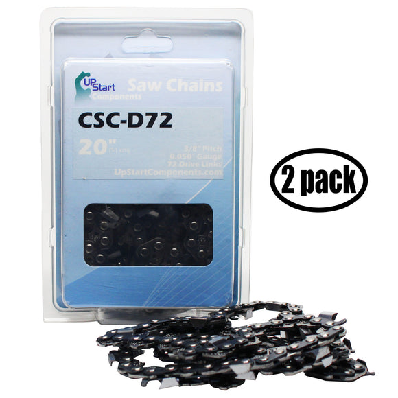 2-Pack Husqvarna 450 Rancher Chainsaw Chain Loop Replacement