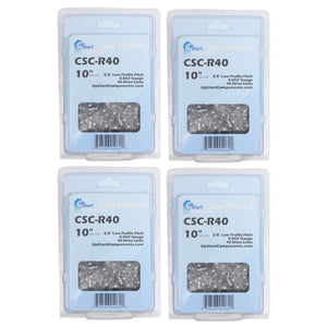 4-Pack 10-Inch Chainsaw Chain Replacement for Ryobi P540
