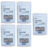 5-Pack 10-Inch Chainsaw Chain Replacement for Husqvarna 536 LiXP