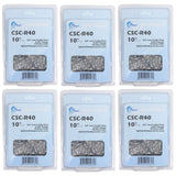 6-Pack 10-Inch Chainsaw Chain Replacement for Craftsman CR2500A Cordless Electric