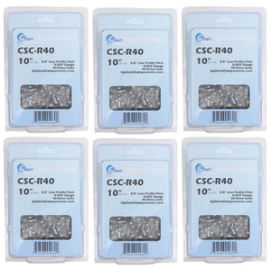 6-Pack 10-Inch Chainsaw Chain Replacement for Ryobi P547