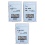 3-Pack 12-Inch Chainsaw Chain Replacement for Stihl MS 180 C