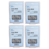 4-Pack 12-Inch Chainsaw Chain Replacement for Stihl MS 180 C