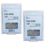 2-Pack 12-Inch Chainsaw Chain Replacement for Echo PPF-280