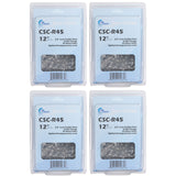 4-Pack 12-Inch Chainsaw Chain Replacement for Echo CS-400