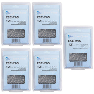 5-Pack 12-Inch Chainsaw Chain Replacement for Husqvarna T536 LiXP