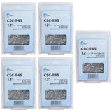 5-Pack 12-Inch Chainsaw Chain Replacement for Husqvarna T536 LiXP