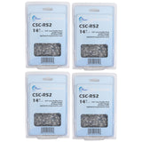 4-Pack 14-Inch Chainsaw Chain Replacement for Echo CS-330T