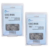 2-Pack 16-Inch Chainsaw Chain Replacement for Stihl MS 193 C-E