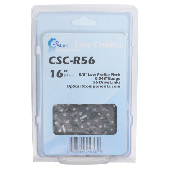 16-Inch Chainsaw Chain Replacement - 3/8