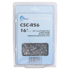 16-Inch Chainsaw Chain Replacement for Husqvarna H38 56