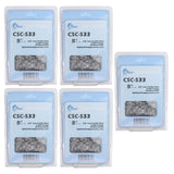 5-Pack 8-Inch Chainsaw Chain Replacement for Craftsman 151.74326