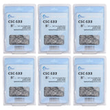 6-Pack 8-Inch Chainsaw Chain Replacement for Earthwise CVPS41008