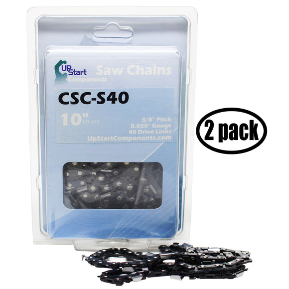 2-Pack John Deere 35 Chainsaw Chain Loop Replacement